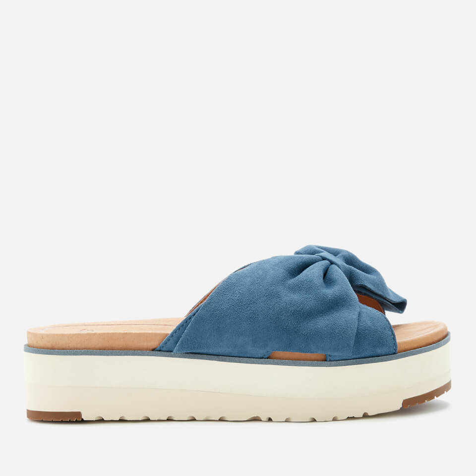 UGG Women s Joan II Flatform Sandals Desert Blue Allsole