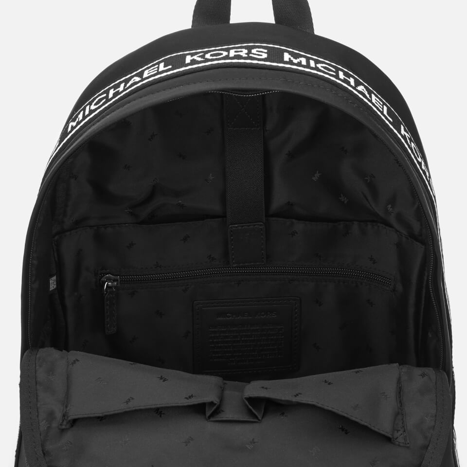 Michael Kors Men's Kent Backpack - Black/White