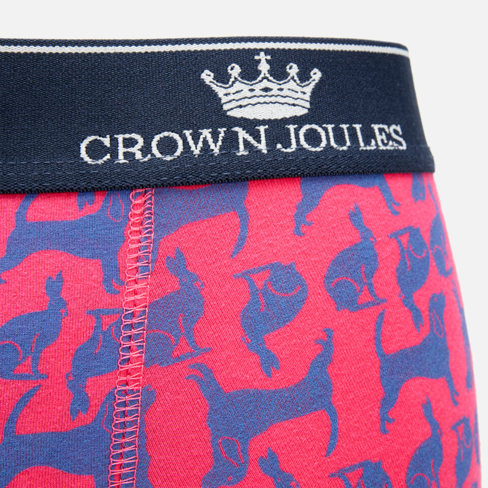 Joules Men's Crown Joules 3 Pack Boxer Shorts - Top Dog