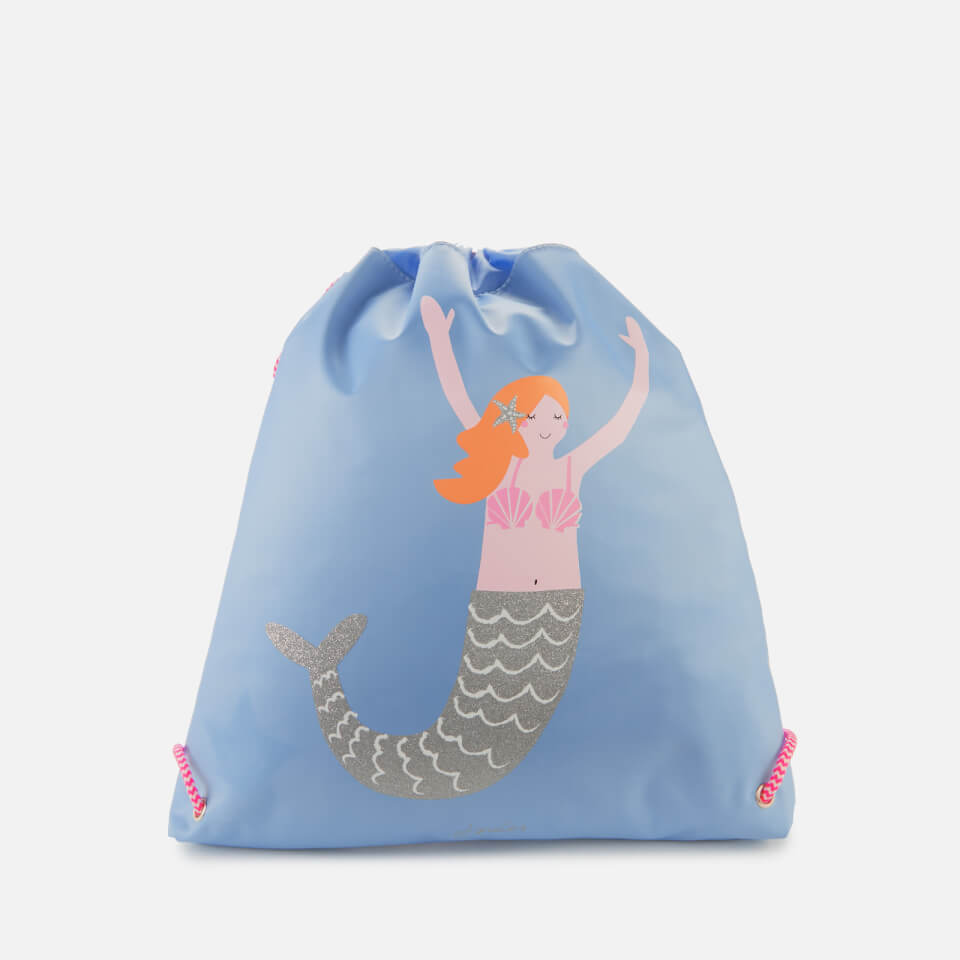 Joules Girls Active Bag Blue Mermaids
