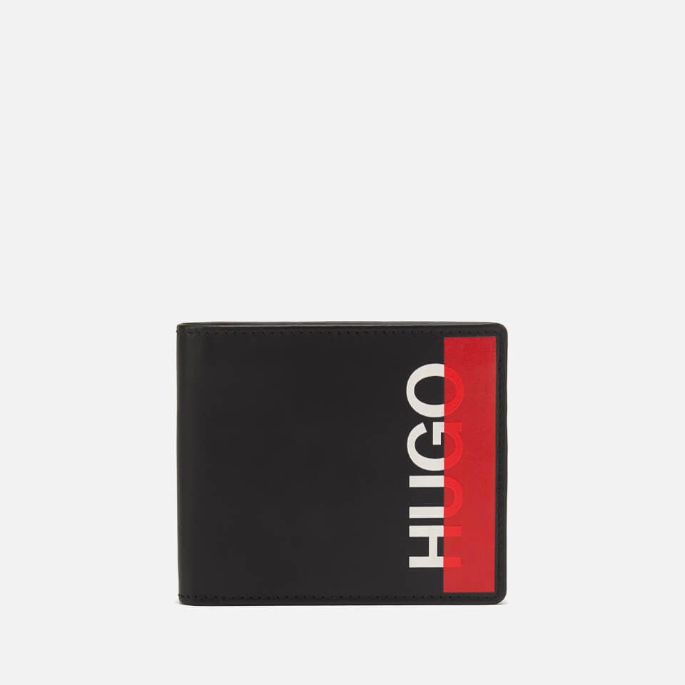 HUGO Men's Roteliebe Leather Wallet - Black