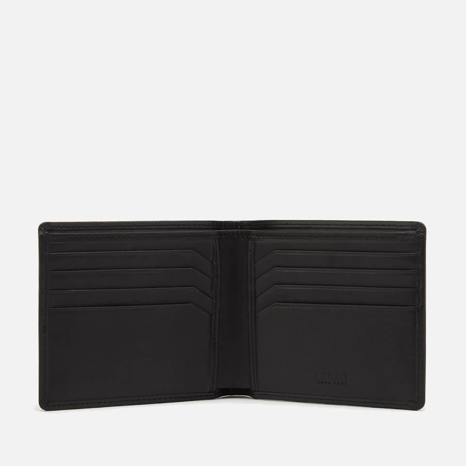 HUGO Men's Roteliebe Leather Wallet - Black