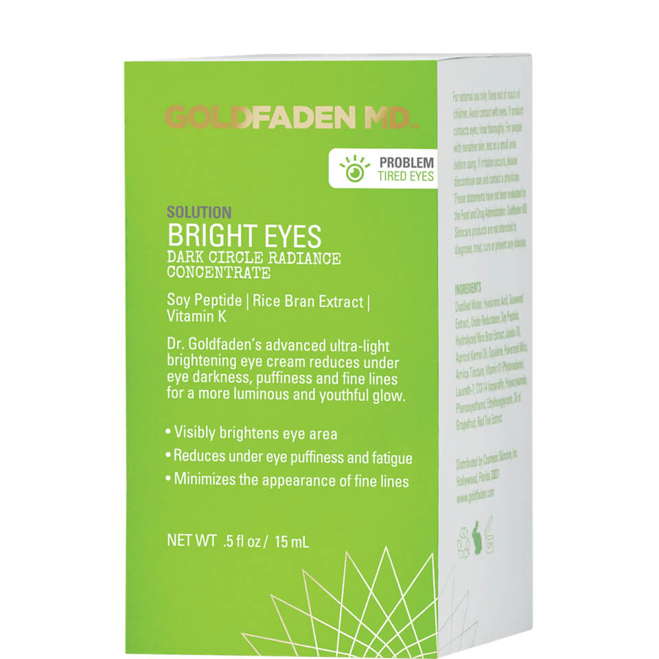 Goldfaden MD Bright Eyes Dark Circle Radiance Concentrate 15ml