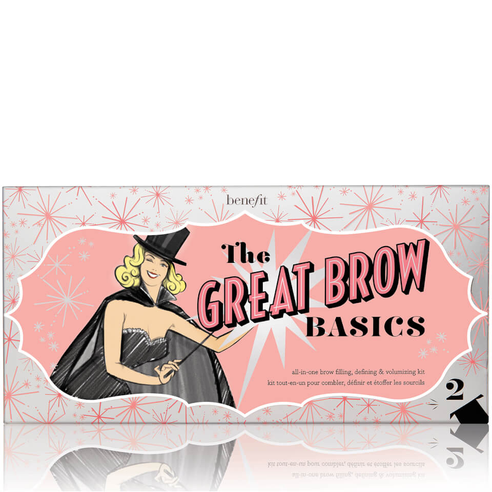 benefit The Great Brow Basics Brow Gel & Pencils Collection Shade 03