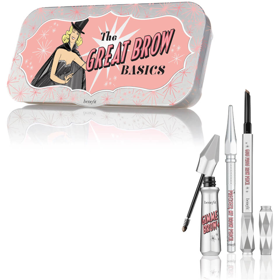 benefit The Great Brow Basics Brow Gel & Pencils Collection Shade 03