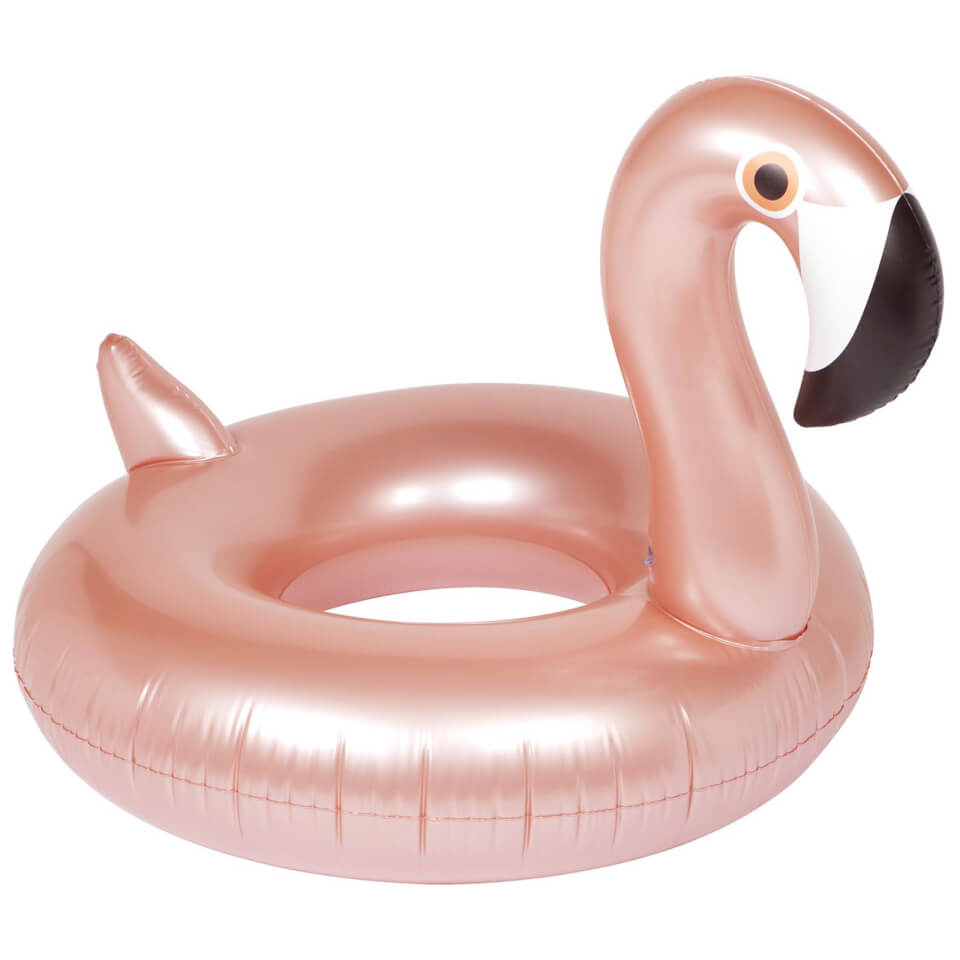 Sunnylife Luxe Flamingo Pool Ring - Rose Gold