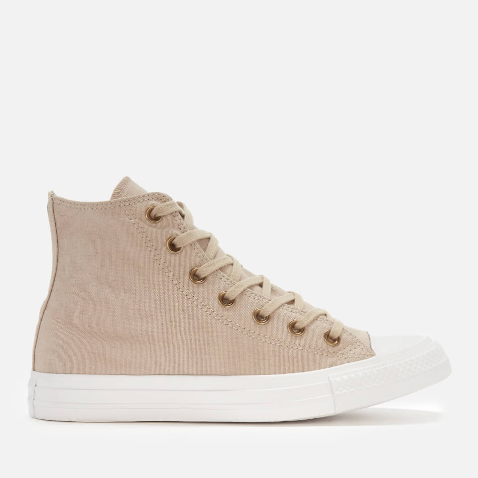 Converse Chuck Taylor All Star Hi Top Trainers Papyrus Black White Allsole