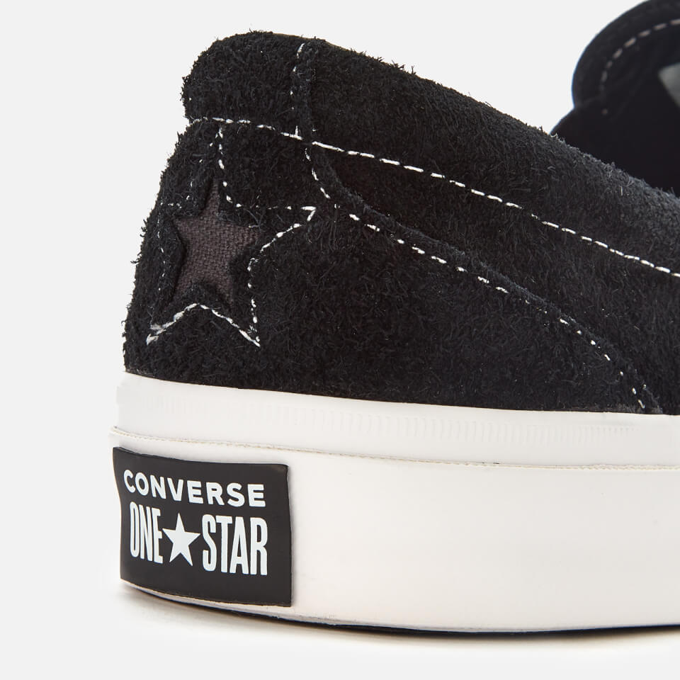 Converse one star cc slip on black top