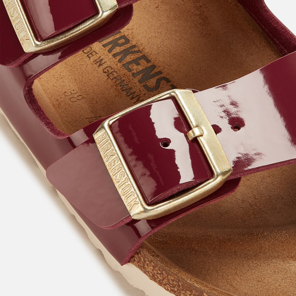 Birkenstock Women's Arizona Patent Slim Fit Double Strap