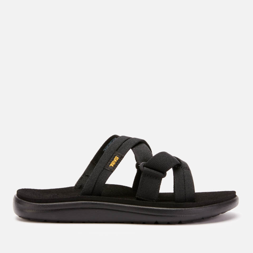 Teva Women s Voya Slide Sandals Black UK 3 Allsole
