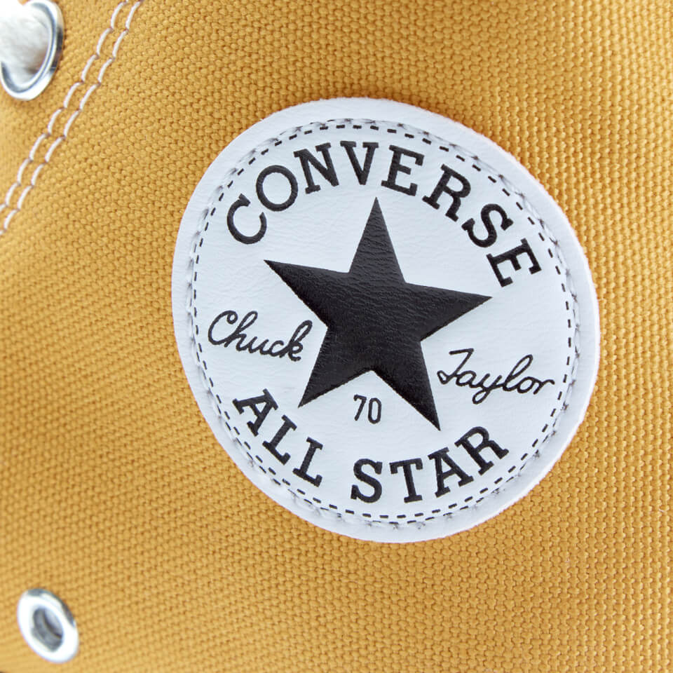 Converse Chuck 70 Hi Top Trainers Sunflower Black Egret Allsole