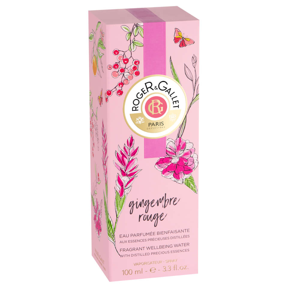 Roger&Gallet Limited Edition Gingembre Rouge Wellbeing Water 100ml