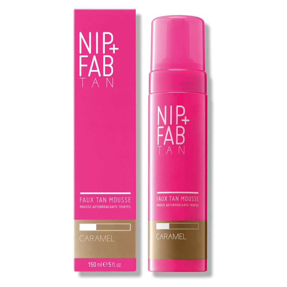 NIP+FAB Faux Tan Mousse 150ml - Caramel