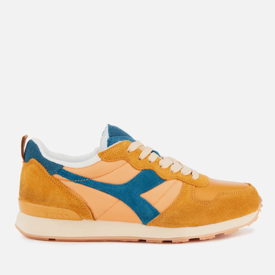 Diadora Camaro Used Trainers Orange Mustard Allsole
