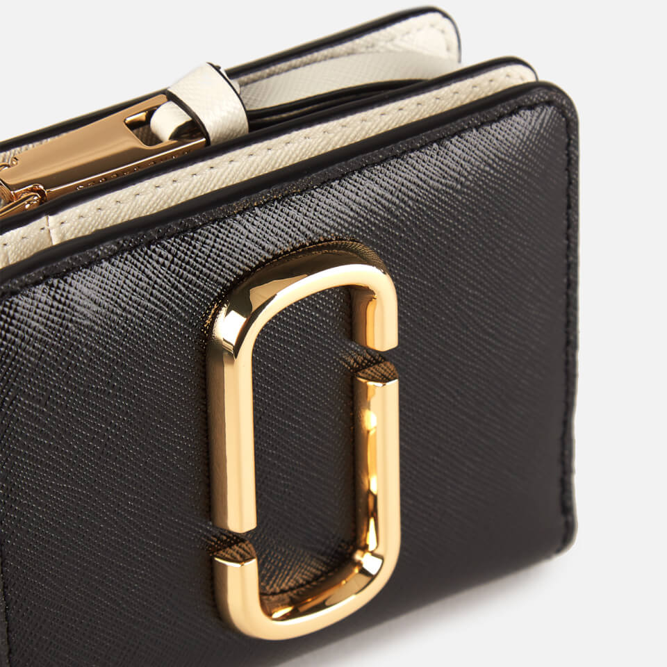 Marc Jacobs Women's Mini Compact Wallet - Black Multi