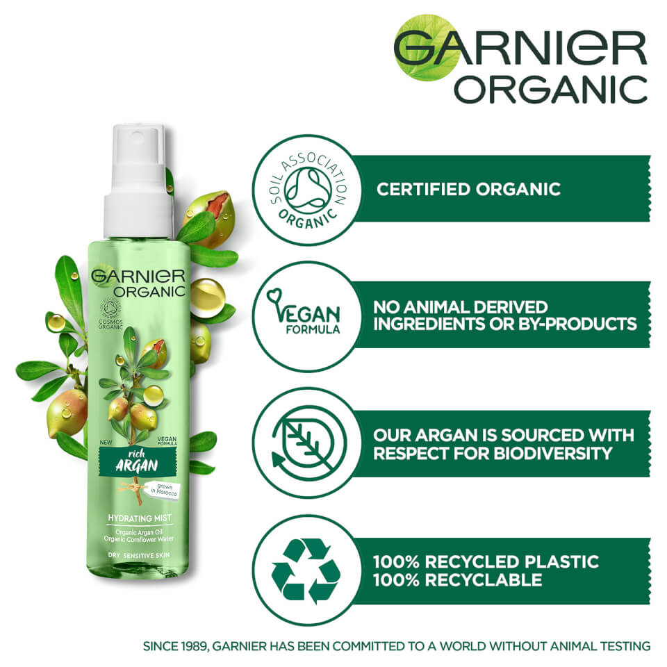 Garnier Organic Argan Mist 150ml