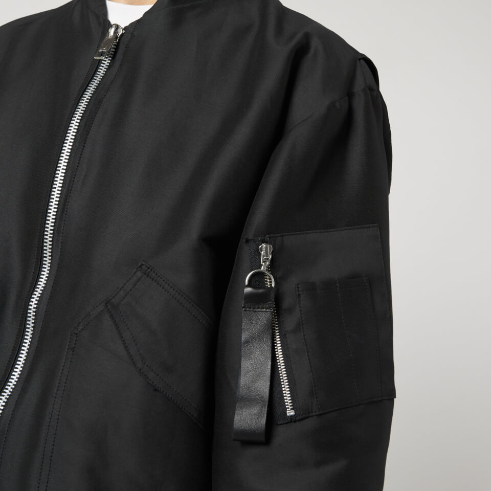 Matthew Miller Men's MM2 Wool Bomber Jacket - Black | Coggles