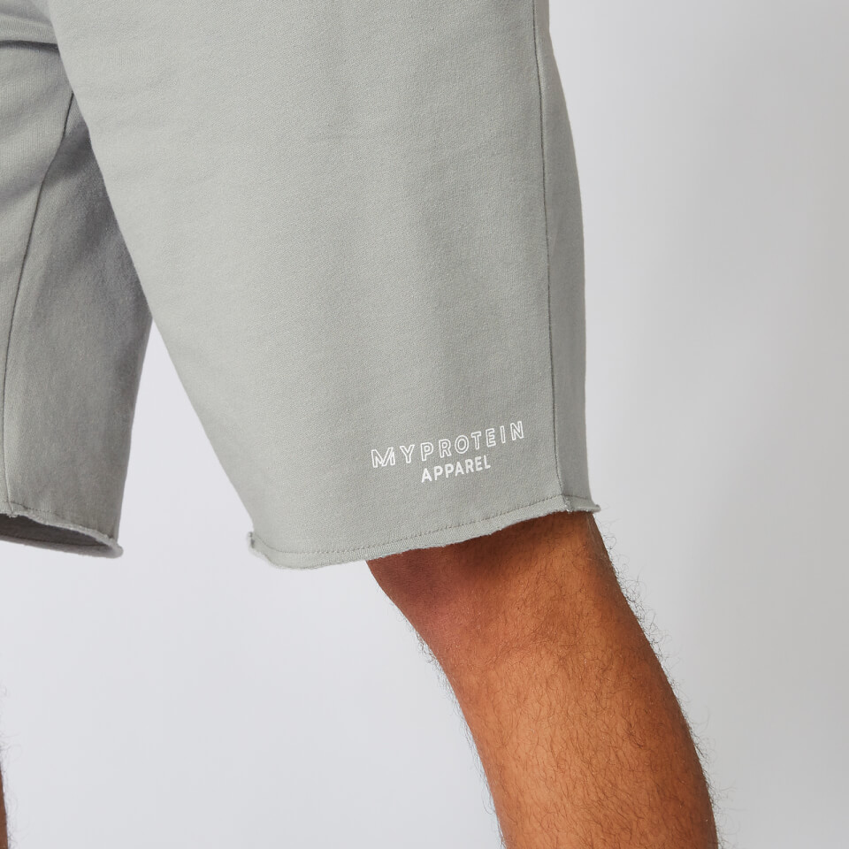 Neon Signature Sweat Shorts - Grey