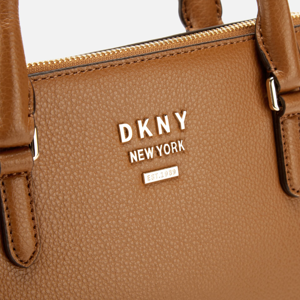 DKNY Women's Whitney Large Dome Satchel Bag - Driftwood