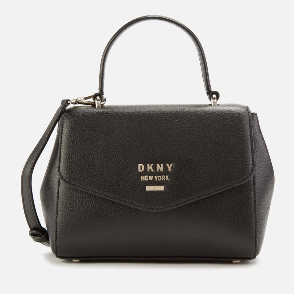 DKNY Women's Whitney Small Th Satchel Bag - Black