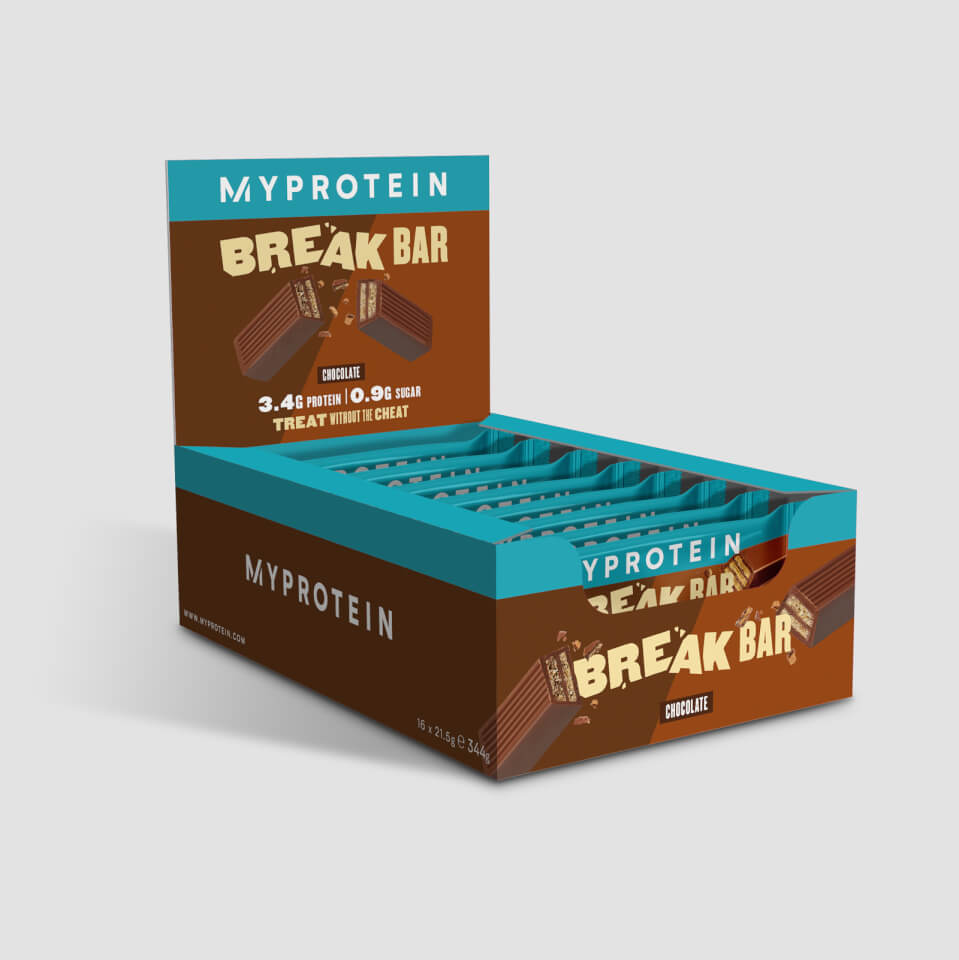 Protein Break Bar - 16 x 21.5g - Chocolate
