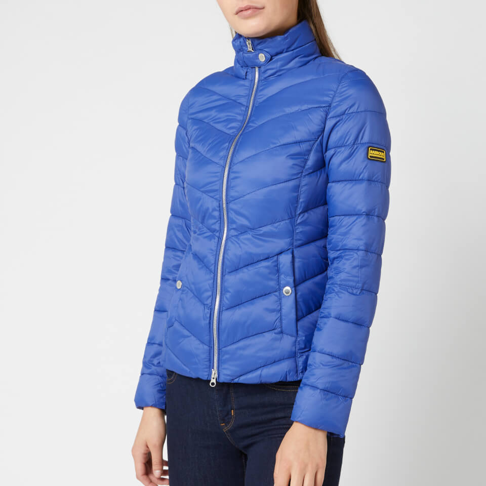 Barbour aubern chevron quilted jacket clearance