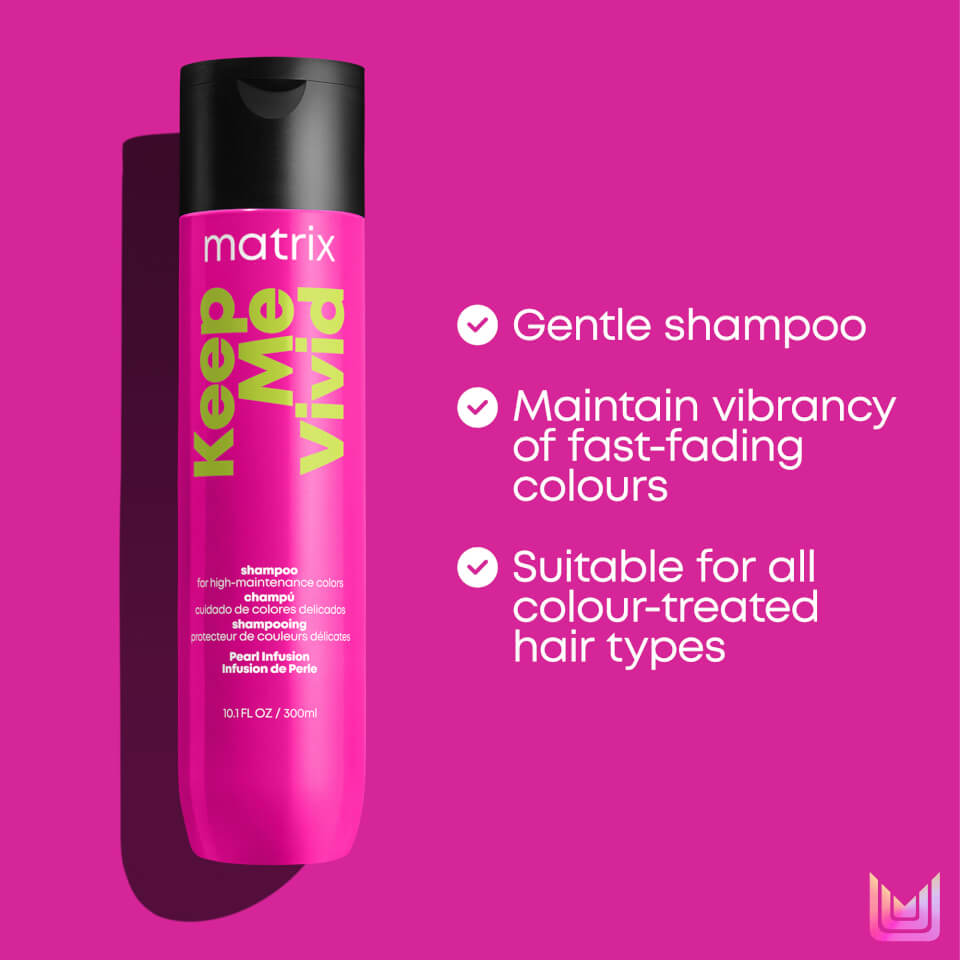 Matrix Keep Me Vivid Colour Enhancing Shampoo for Coloured Hair 300ml