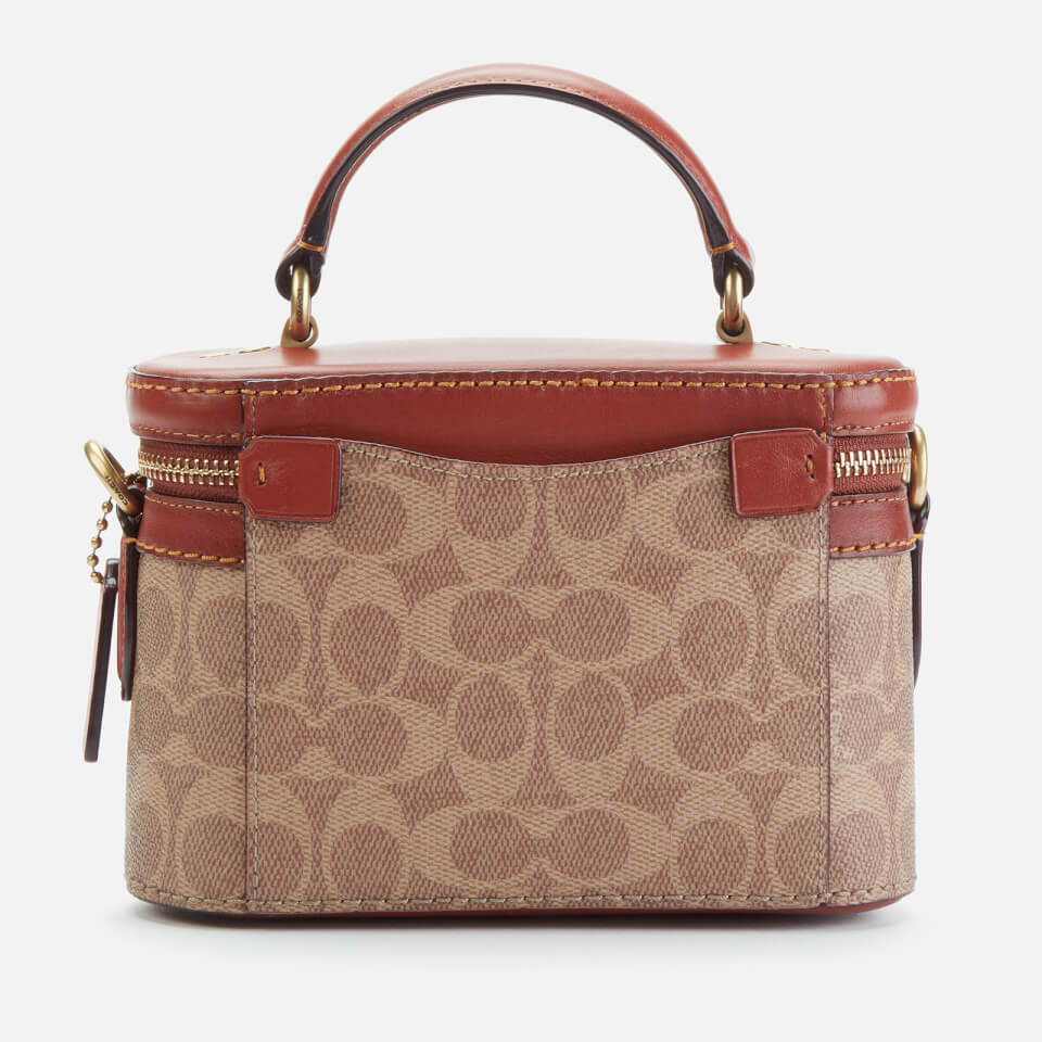 Coach Women s Signature Trail Cross Body Bag Rust