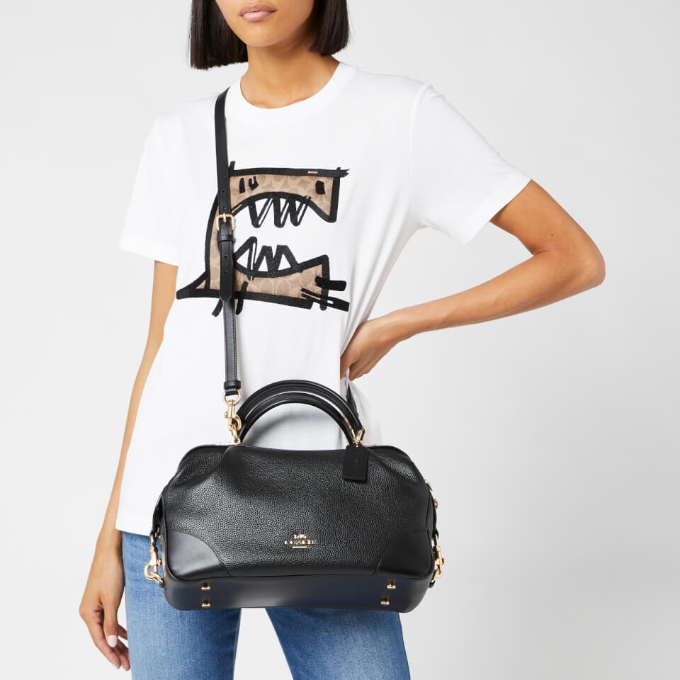 Coach aidy clearance leather satchel