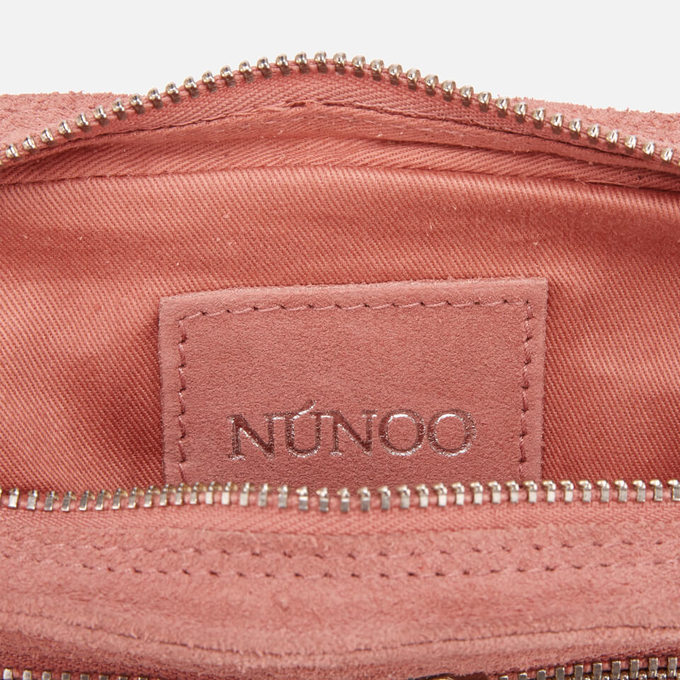 Núnoo Women's Helena Suede Chunky Chain Bag - Rose