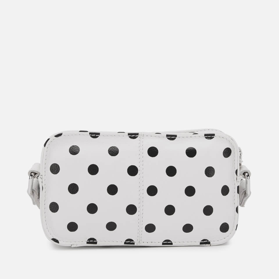 Núnoo Women's Helena Dots Cross Body Bag - White/Black