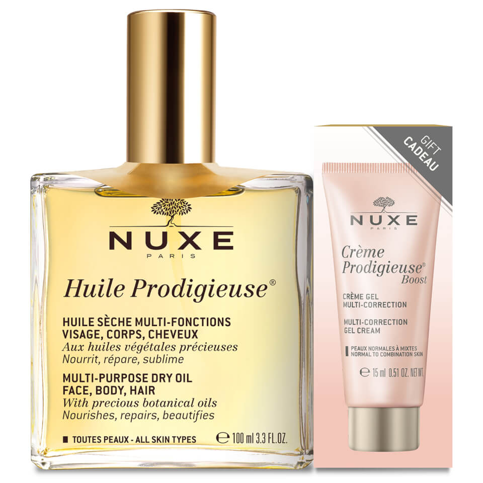 NUXE Huile Prodigieuse with Crème Prodigieuse Boost Cream