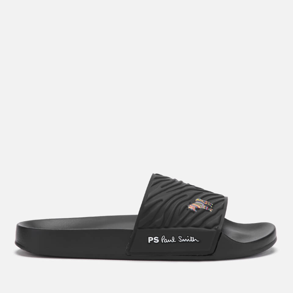 Paul Smith Dark Navy Nemean Suede Slippers at Pritchards