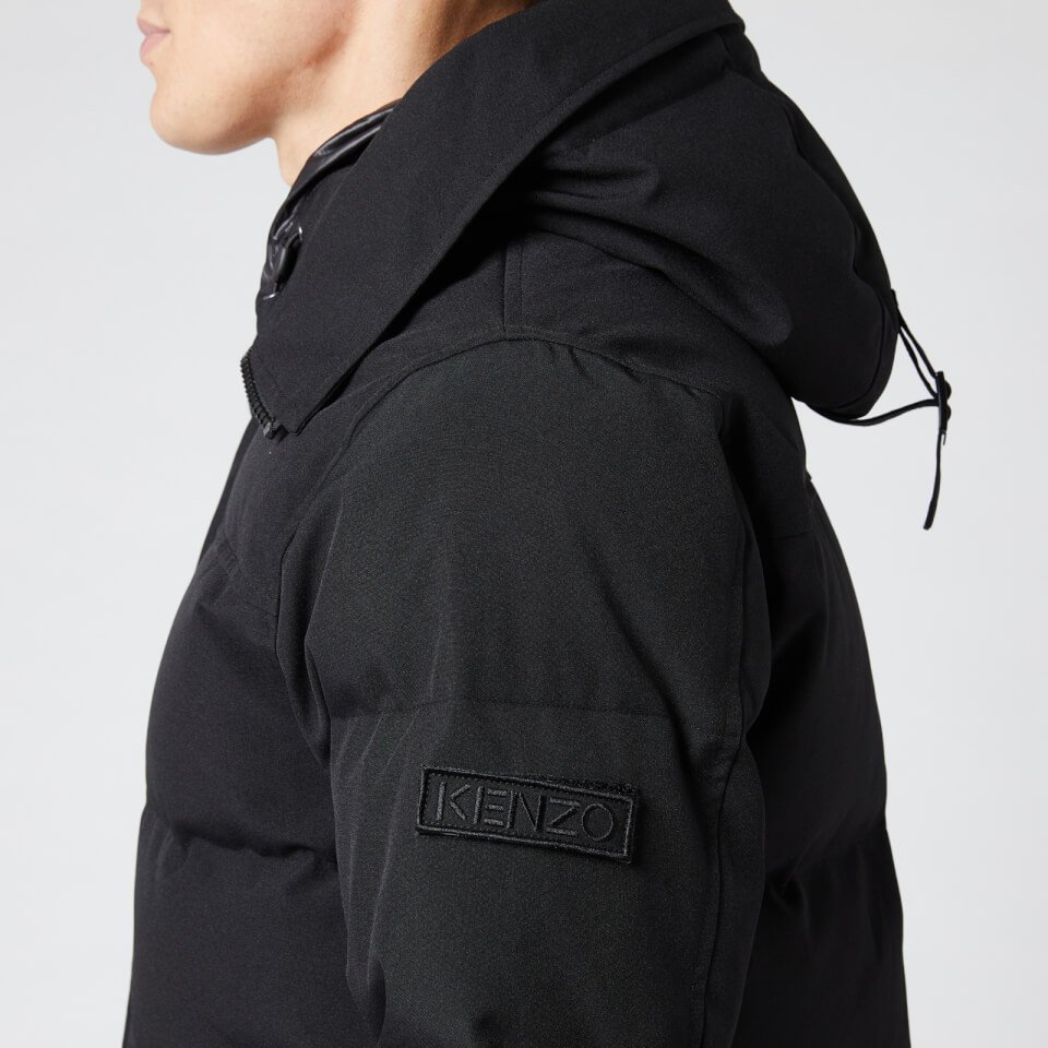 KENZO Men s Short Down Jacket Black Coggles