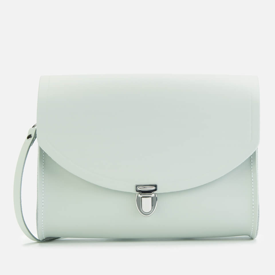 The Cambridge Satchel Company Women s Large Push Lock Bag Eggshell Matte