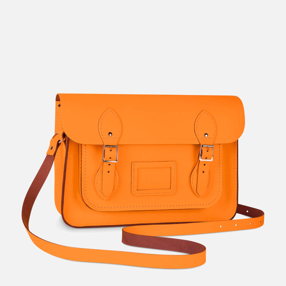 The Cambridge Satchel Company Women's 13" Satchel - Fluoro Orange