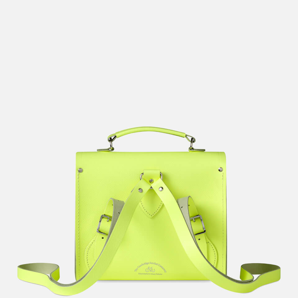 The Cambridge Satchel Company Women's Poppy Backpack - Neon Yellow