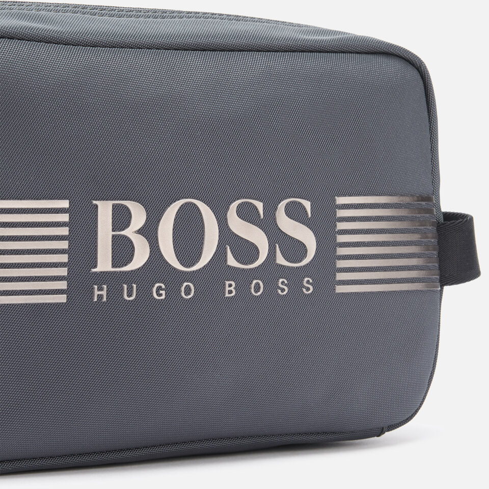 BOSS Men's Pixel Wash Bag - Grey