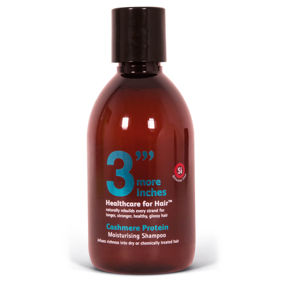 3 More Inches Cashmere Protein Moisturising Shampoo 250ml