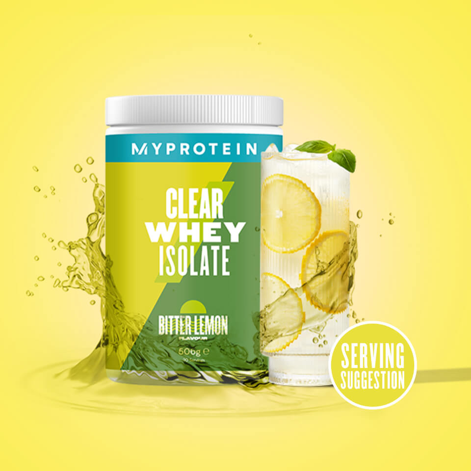 Clear Whey Protein Powder - 20servings - Bitter Lemon