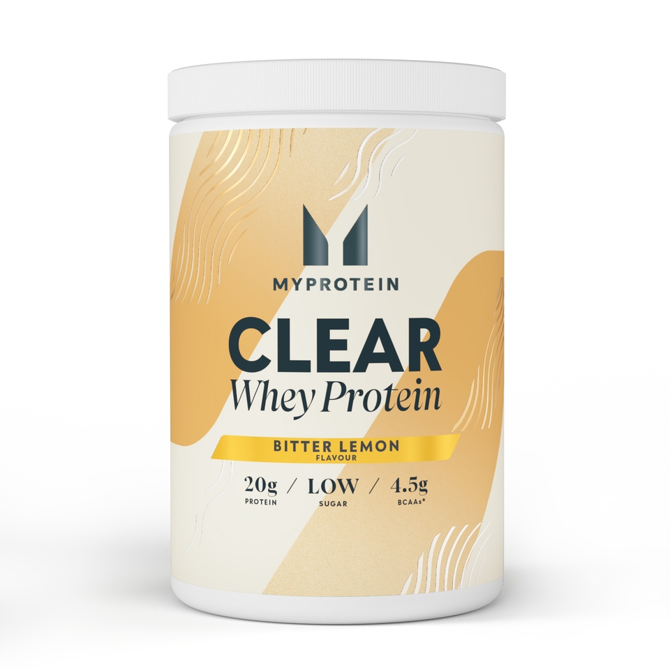 Clear Whey Protein Powder - 20servings - Bitter Lemon