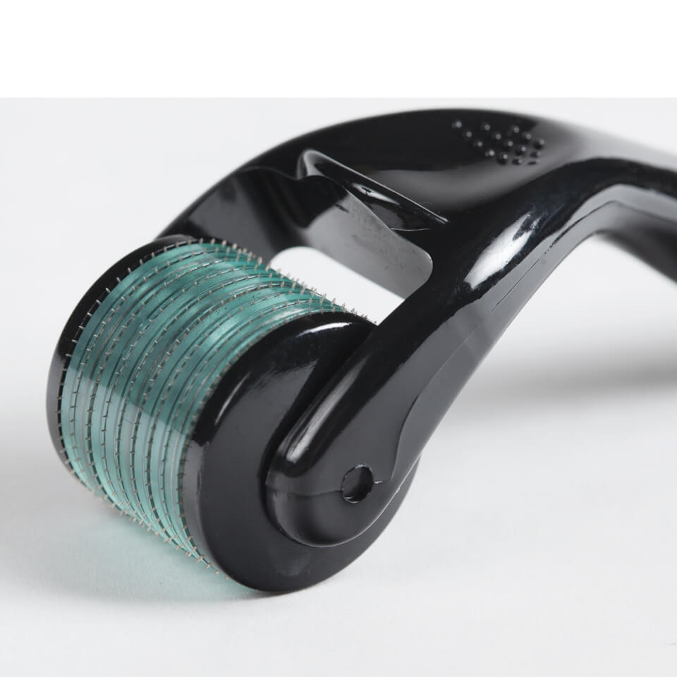 Beauty ORA Facial Microneedle Roller System - Aqua Head with Black Handle