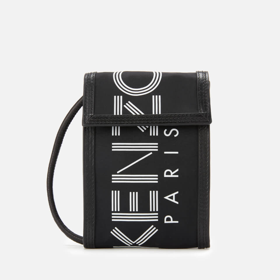 KENZO Phone Holder On Strap - Black | Coggles