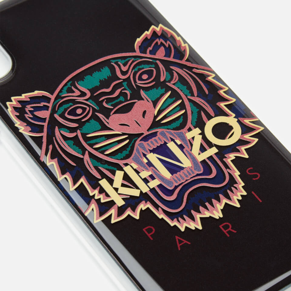 KENZO iPhone X Max Case Black Purple