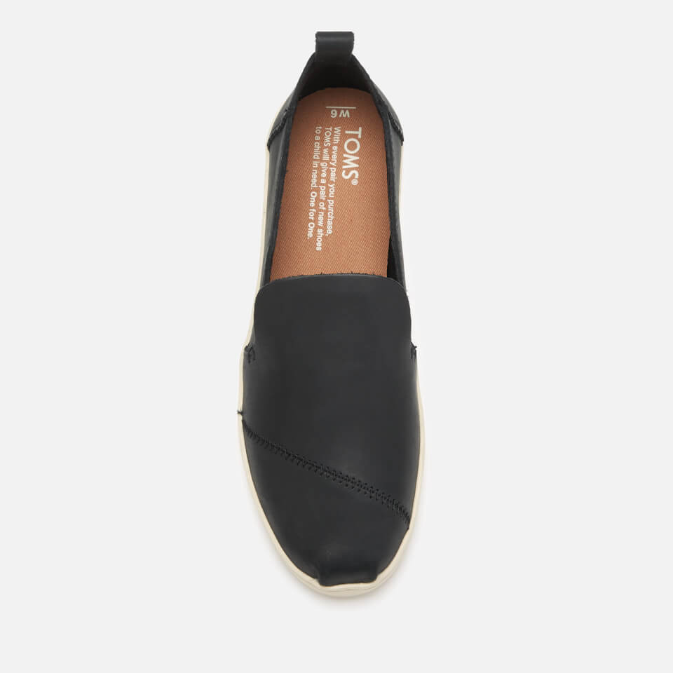 Toms avalon black leather on sale