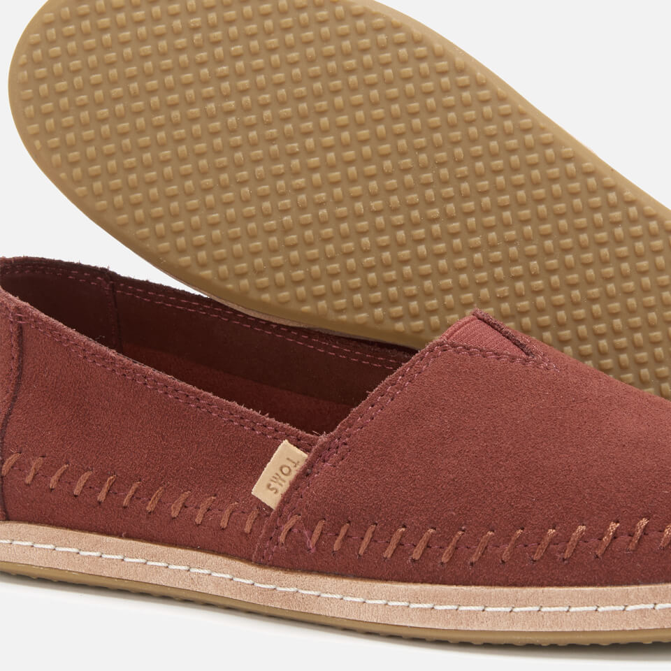 TOMS Women s Suede Alpargata Espadrilles Muscat Allsole