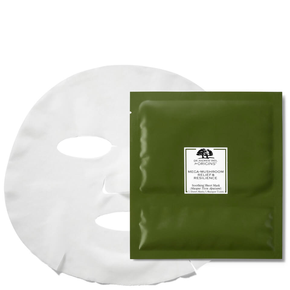 Origins Dr. Andrew Weil for Origins Exclusive Mega-Mushroom Relief & Resilience Soothing Sheet Mask (Pack of 6)