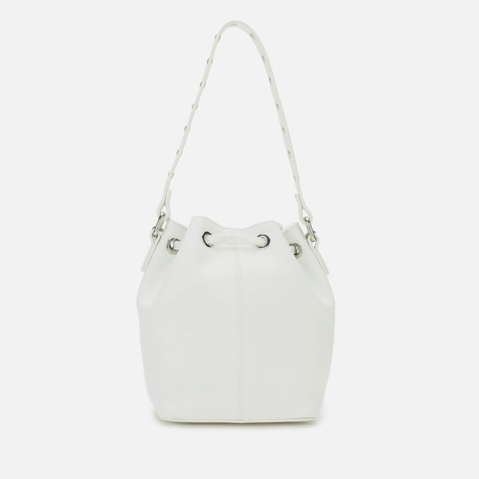 Núnoo Women's Gina Bucket Bag - White