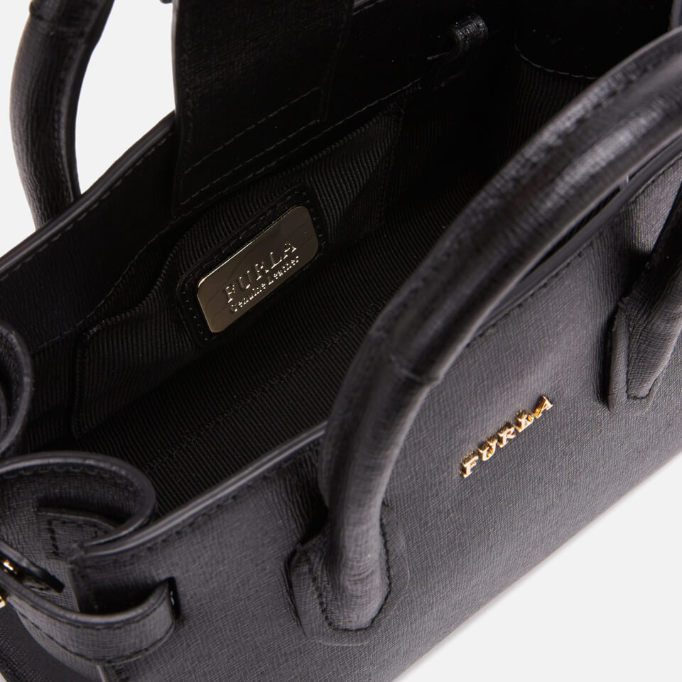 Furla Women's Pin Mini Tote Bag - Onyx