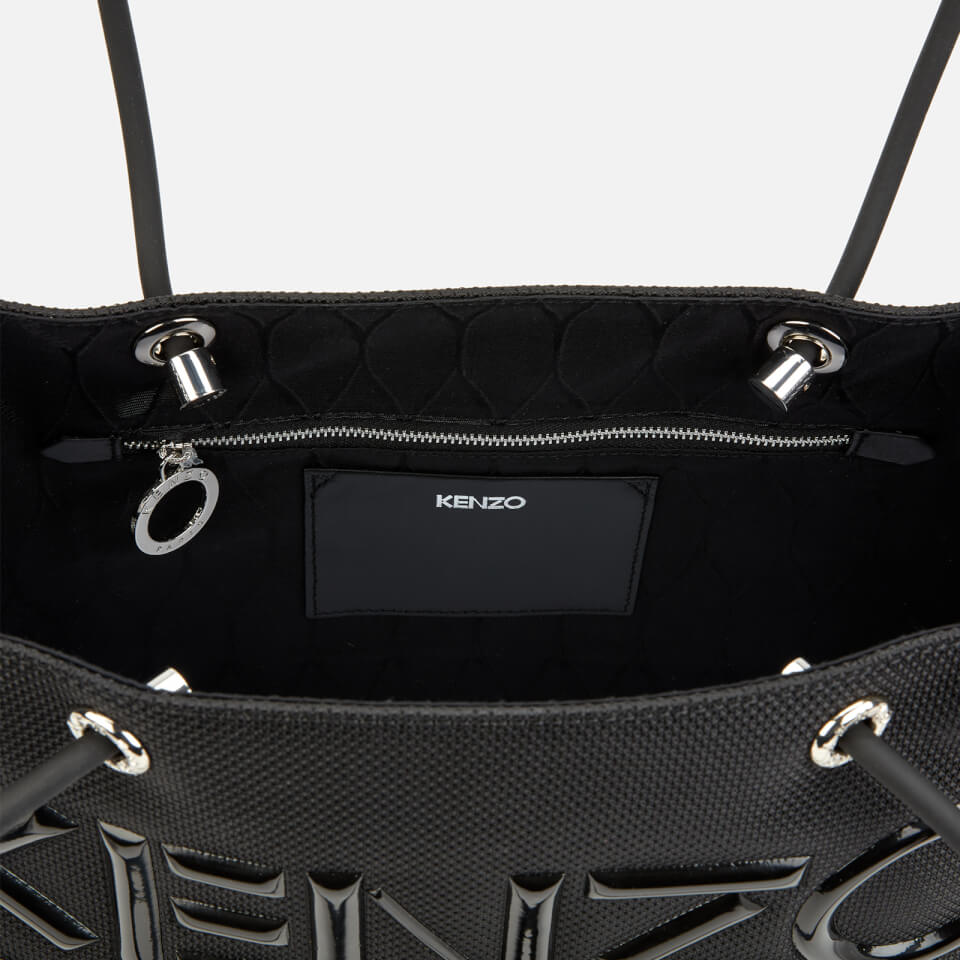 KENZO Women s Logo Tote Bag Black